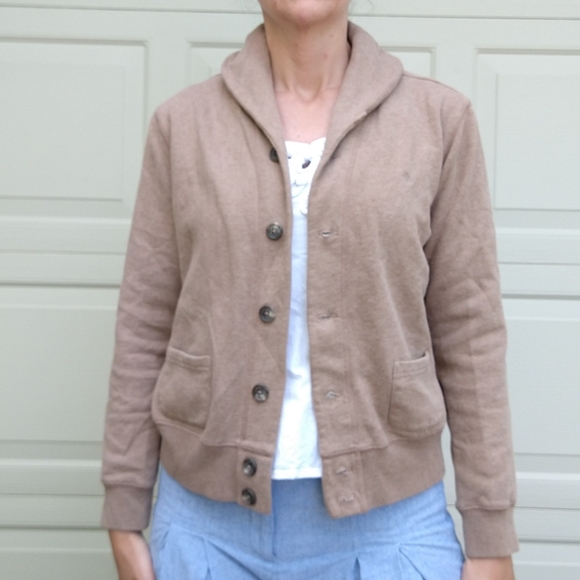 shawl collar sweatshirt LAUREN RALPH LAUREN S M - Picture 2 of 9